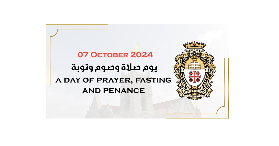 غبطة البطريرك الكاردينال بيير باتيستا بيتسابالا يدعو إلى يوم صلاة وصوم وتوبة