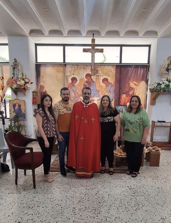 المونسنيور رافائيل طرابلسي يحتفل بالقدّاس الإلهي لمناسبة حلول العام اليوبيلي للوجود الكلداني في لبنان وسط الأوضاع الصعبة الّتي يشهدها لبنان