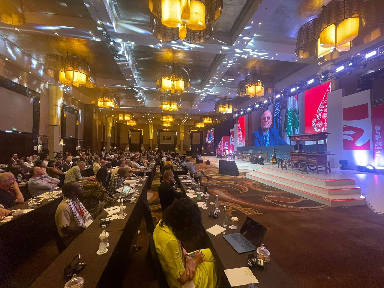 الأمين العام لمجلس كنائس الشرق الأوسط البروفسور د. ميشال عبس متوجّهًا إلى الجمعيّة العامة الرابعة لمنظّمة "آكت الليانس" العالميّة في إندونيسيا: