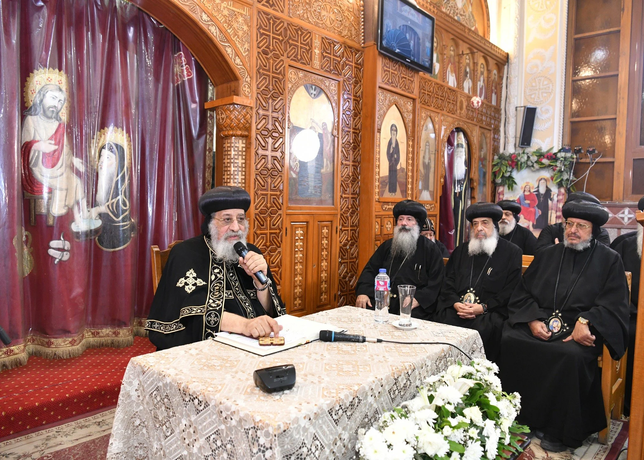 من طِلبات من القداس الغريغوري (٦) … "المتضايقون اشبعهم بالخيرات" في العظة الأسبوعية لقداسة البابا تواضروس الثاني في اجتماع الأربعاء 