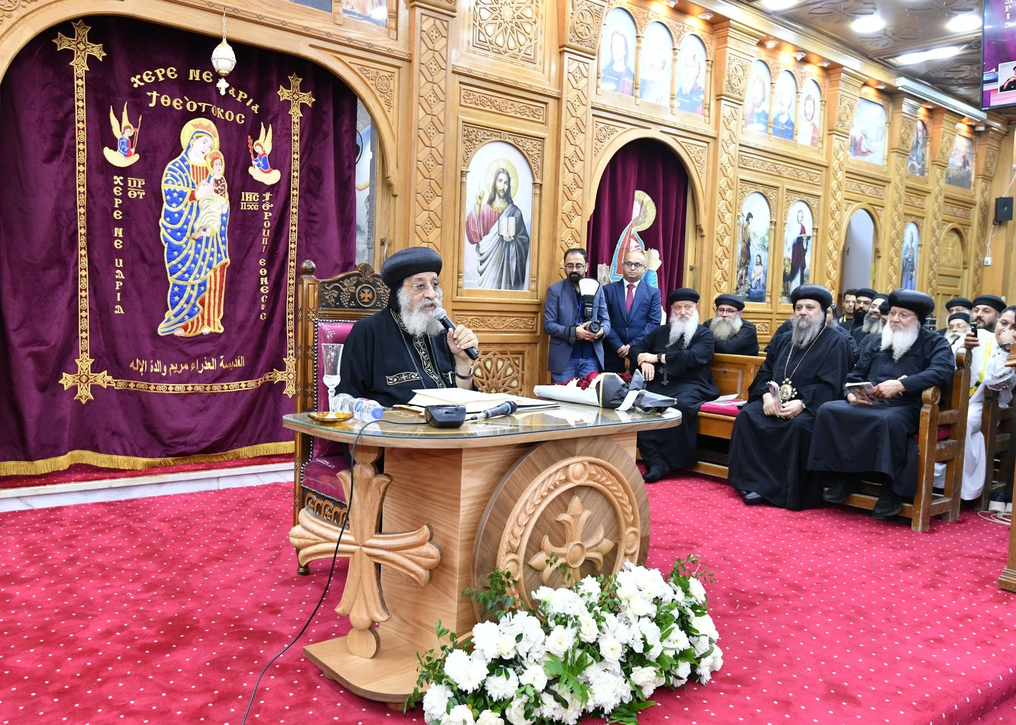 “Prayer Requests from the Gregorian Liturgy” Series, Part (8): Confirm the Upright… A new series of sermons by His Holiness Pope Tawadros II at the Wednesday Meeting