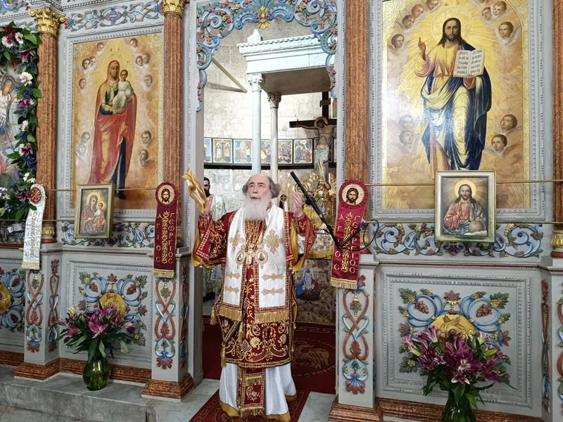 The Greek Orthodox Patriarchate of Jerusalem celebrates the Feast of the deposition of the Relic of the Holy Great Martyr George the trophy-bearer