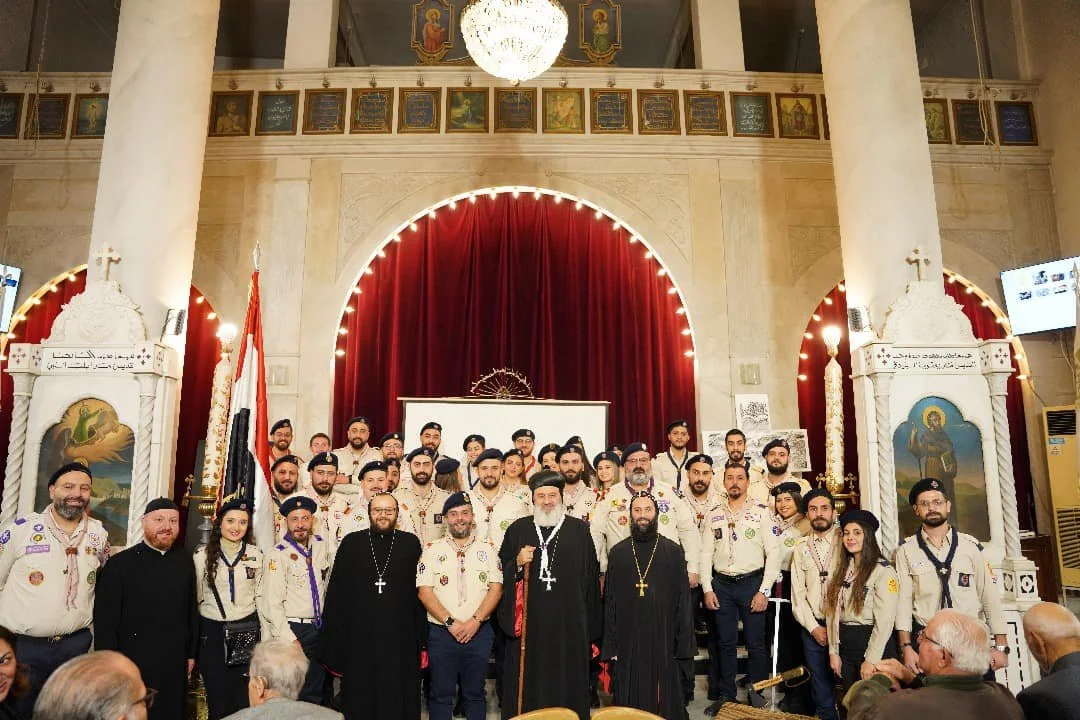 His Holiness Patriarch Mor Ignatius Aphrem II blessed the 60th Anniversary of the foundation of Mor Aphrem Patriarchal Scouts Regiment in Damascus