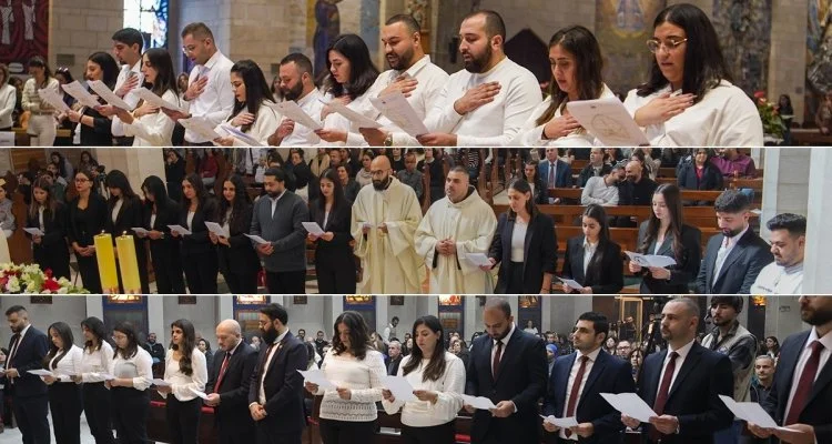 Youth of the Diocese of Jerusalem in the Feast of Jesus the King