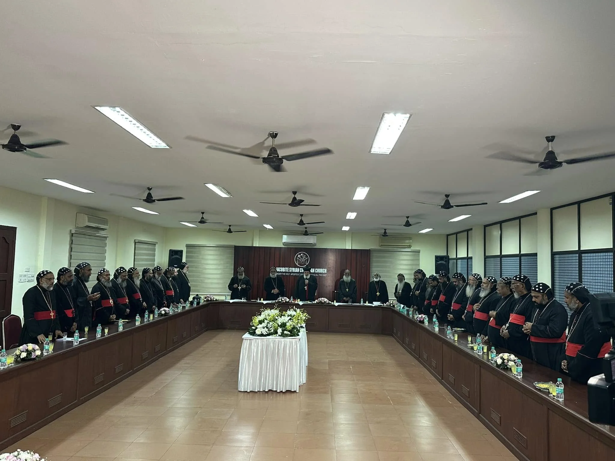 His Holiness Patriarch Mor Ignatius Aphrem II presided over the Holy Regional Synod in India