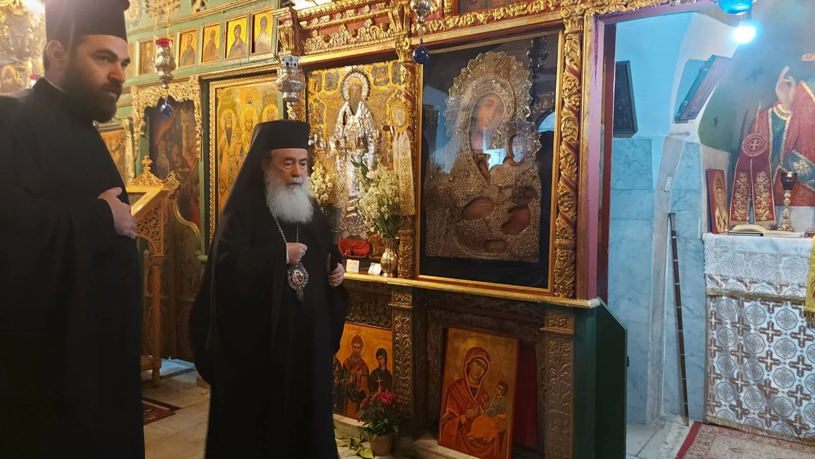 غبطة البطريرك كيريوس كيريوس ثيوفيلوس الثّالث يحضر عيد القديس سبيريدون الصانع العجائب