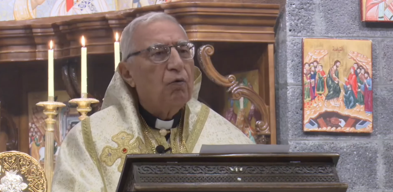 عظة غبطة البطريرك يوسف العبسي في اللّيترجيا الإلهيّة المقدّسة بمناسبة عيد ميلاد ربنا وإلهنا ومخلصنا يسوع المسيح بحسب الجسد في كاتدرائية سيدة النياح - حارة الزيتون
