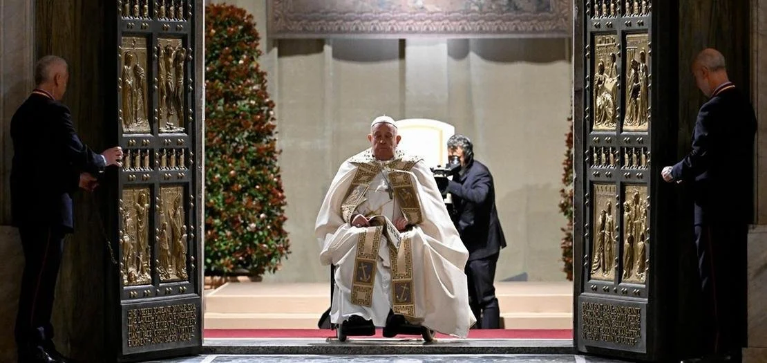 His Holiness Pope Francis 'throws open' Holy Door to inaugurate 2025 Jubilee