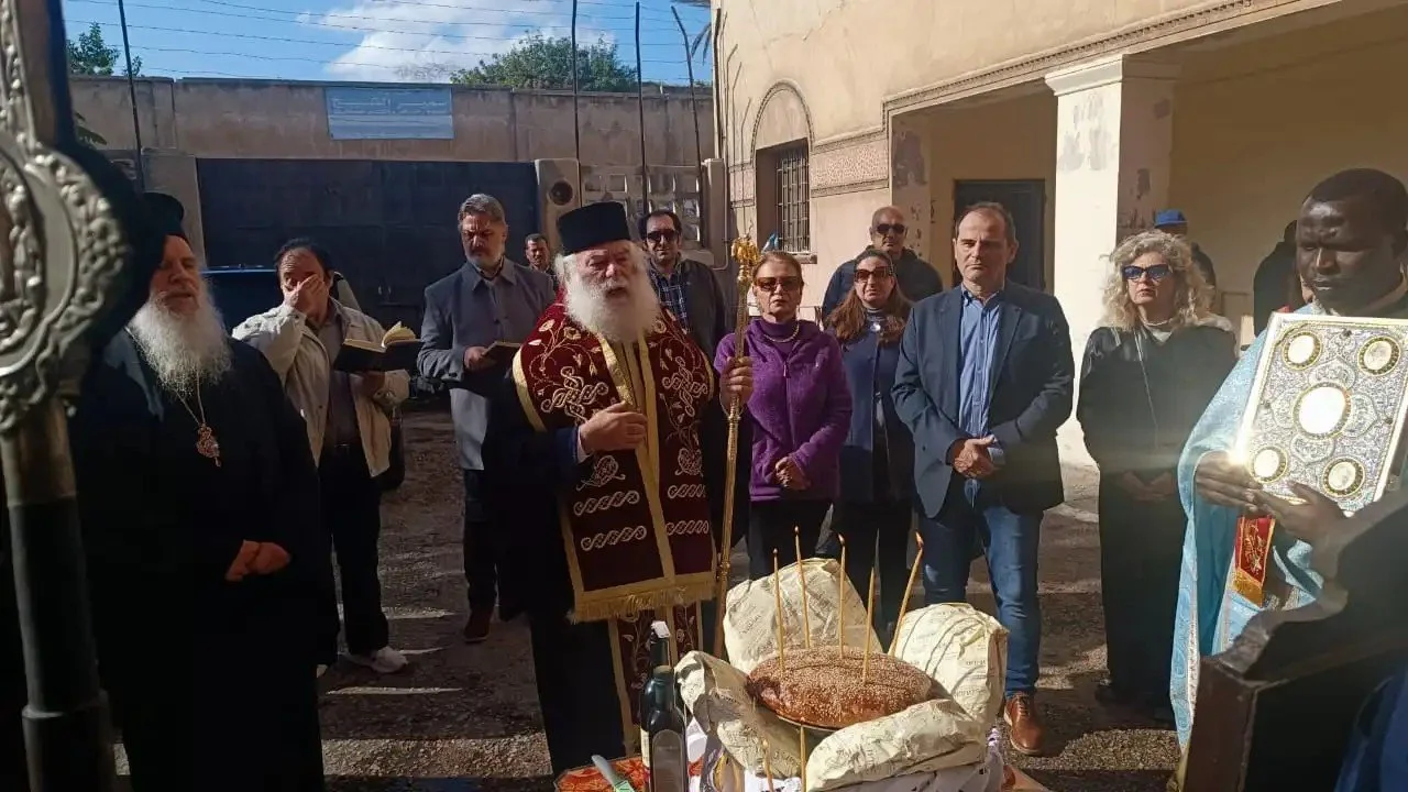 غبطة البابا ثيودوروس الثاني يحتفل بعيد القديس يوحنا المعمدان