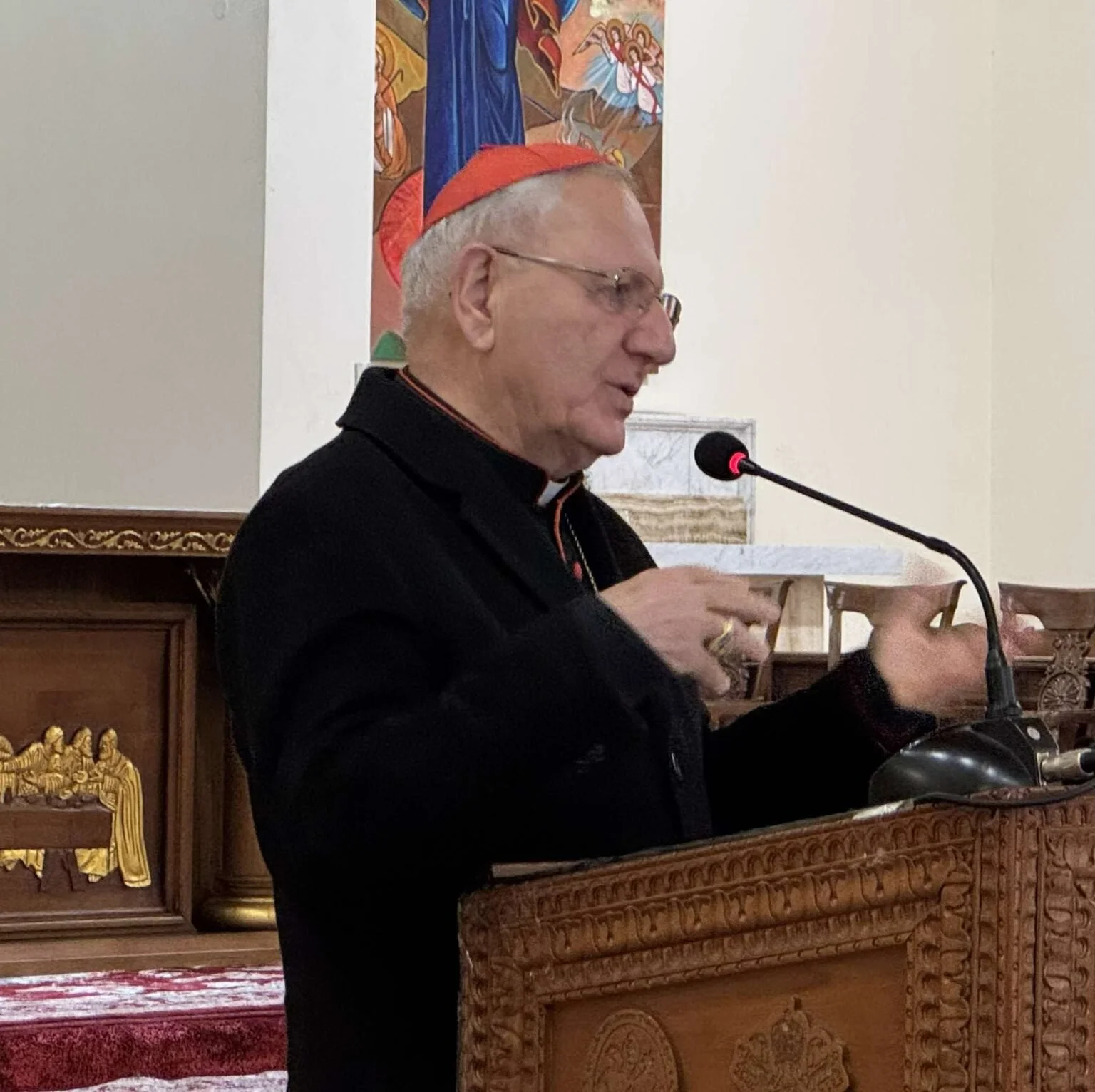 غبطة البطريرك الكاردينال لويس روفائيل ساكو يقدم محاضرة عن يوبيل السنة المقدسة&nbsp;2025&nbsp; “حجاج الرجاء”