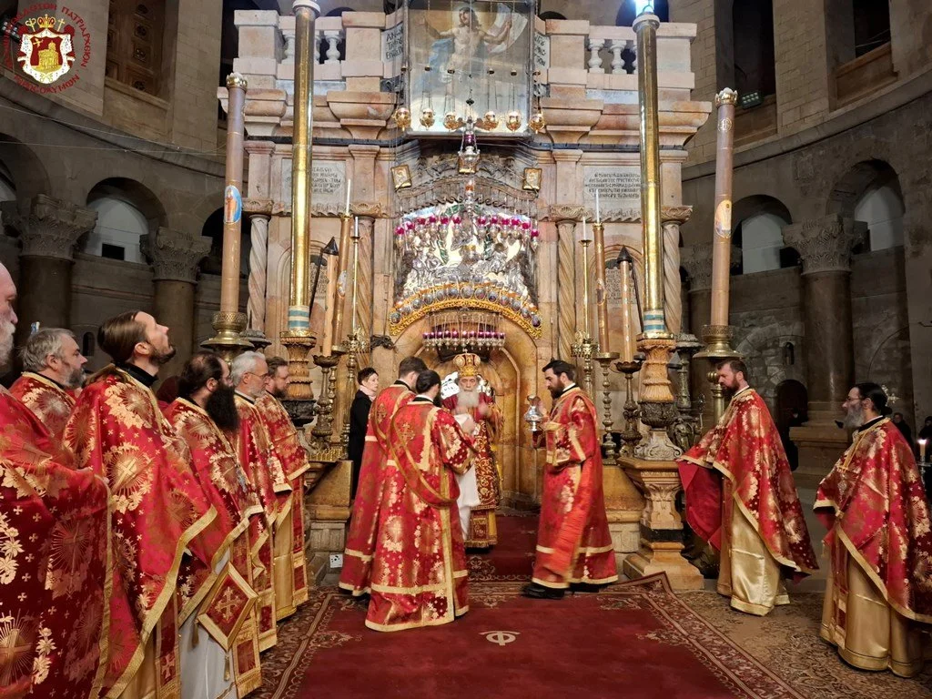The Feast of the Circumcision of the Lord and the memory of Saint Basil the Great at the Greek Patriarchate of Jerusalem