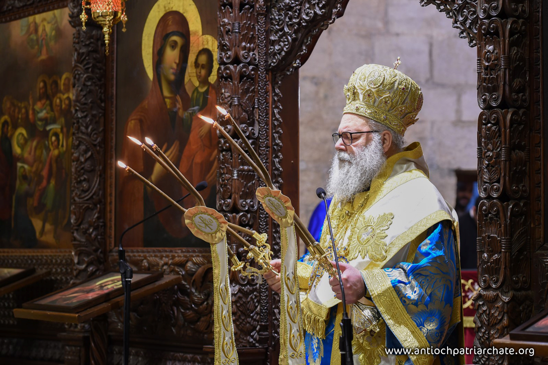 Video - Sermon of His Beatitude Patriarch John X at the Divine Liturgy at the Patriarchal Monastery of Our Lady of Balamand - January 19, 2025