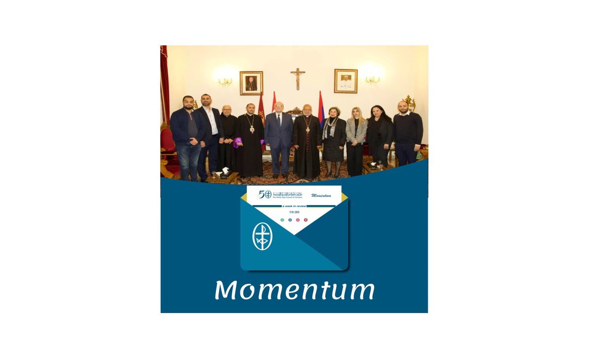 Momentum, the Weekly Newsletter from the Middle East Council of Churches