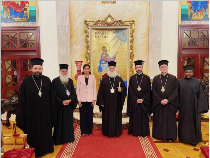 The Consul General of Lebanon in Alexandria Visits the Greek Orthodox Patriarch