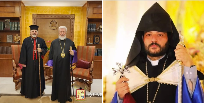 غبطة البطريرك مار اغناطيوس يوسف الثالث يونان يتّصل بقداسة أخيه آرام الأول للتعزية بمقتل الأرشمندريت أنانيا كودجانيان