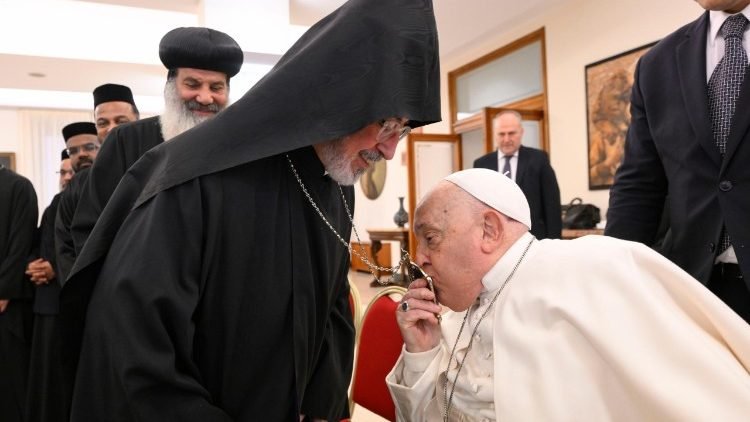 His Holiness Pope Francis to Orthodox Priests: Nicene Creed unites all Christians
