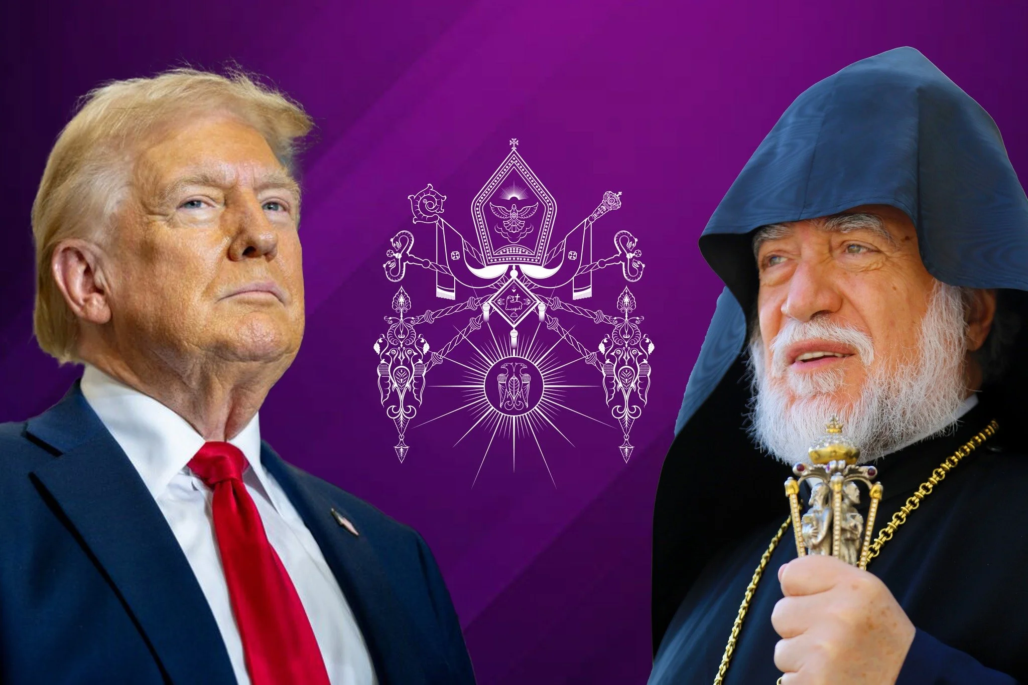 His Holiness Aram I calls on President Trump to press for Azerbaijan’s release of Armenian hostages and the right Artsakh Armenians to return to their indigenous homeland
