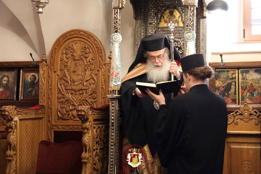 The Feast of the Meeting of the Lord in the Temple in the Greek Orthodox Patriarchate of Jerusalem