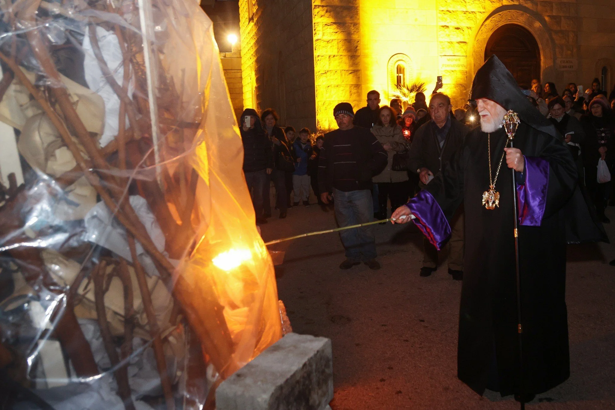 The Eve of the Feast of the Presentation of Our Lord Jesus Christ to the Temple in Antelias Celebrated by His Holiness Catholicos Aram I