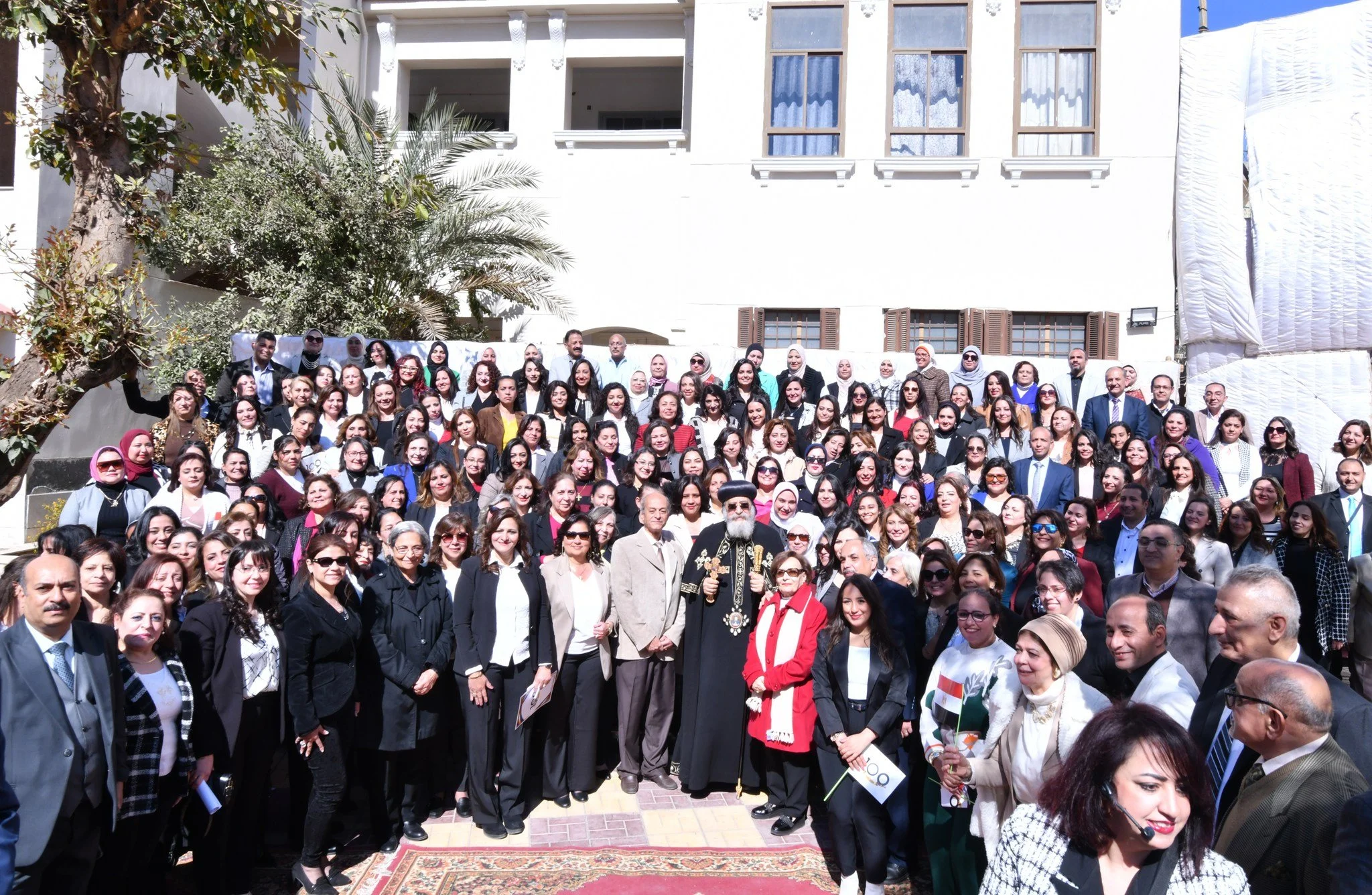 H.H. Pope Tawadros II Visits the Coptic Girls’ College on its 110th Anniversary