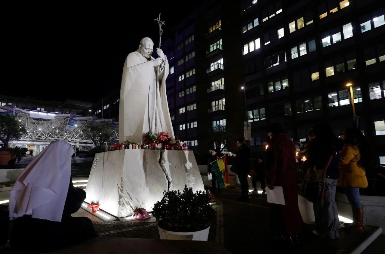 His Holiness Pope Francis has double pneumonia; condition remains 'complex'