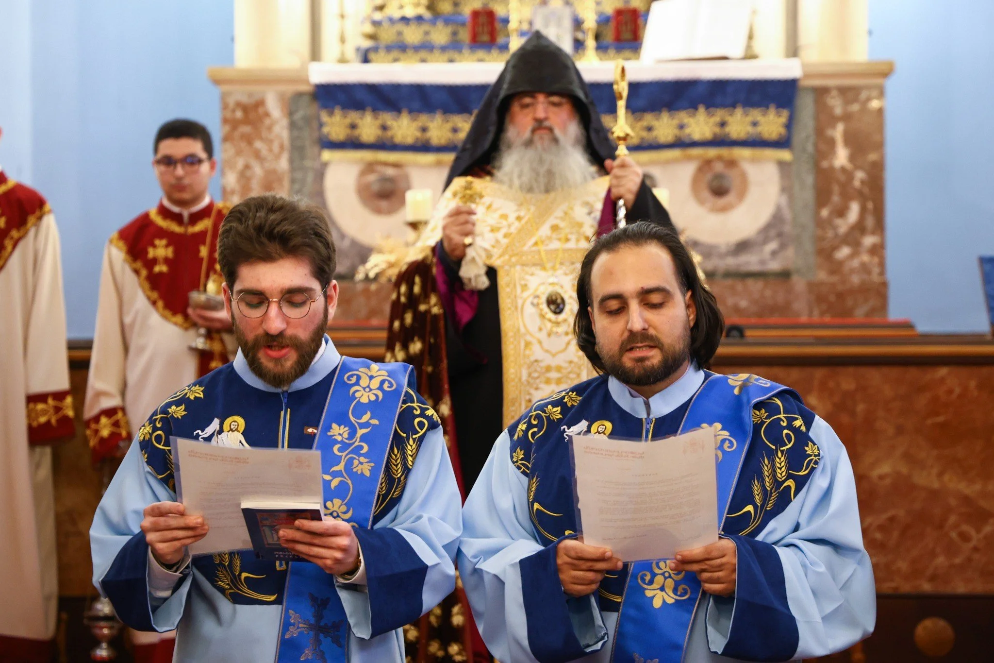 The Calling to the Priesthood Ceremony of Deacons G. Yosoulkanian and H. Joulfayan