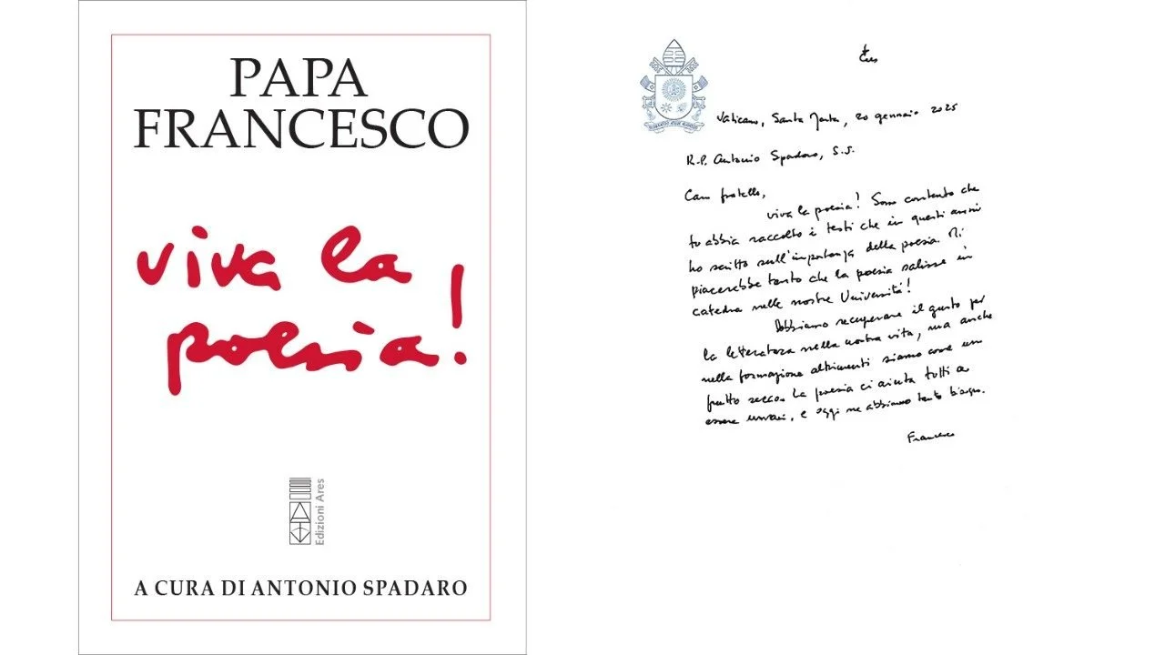 "فليحيَ الشِعر" كتاب يسلط الضوء على أهمية الأدب والشعر في تعليم قداسة البابا فرنسيس