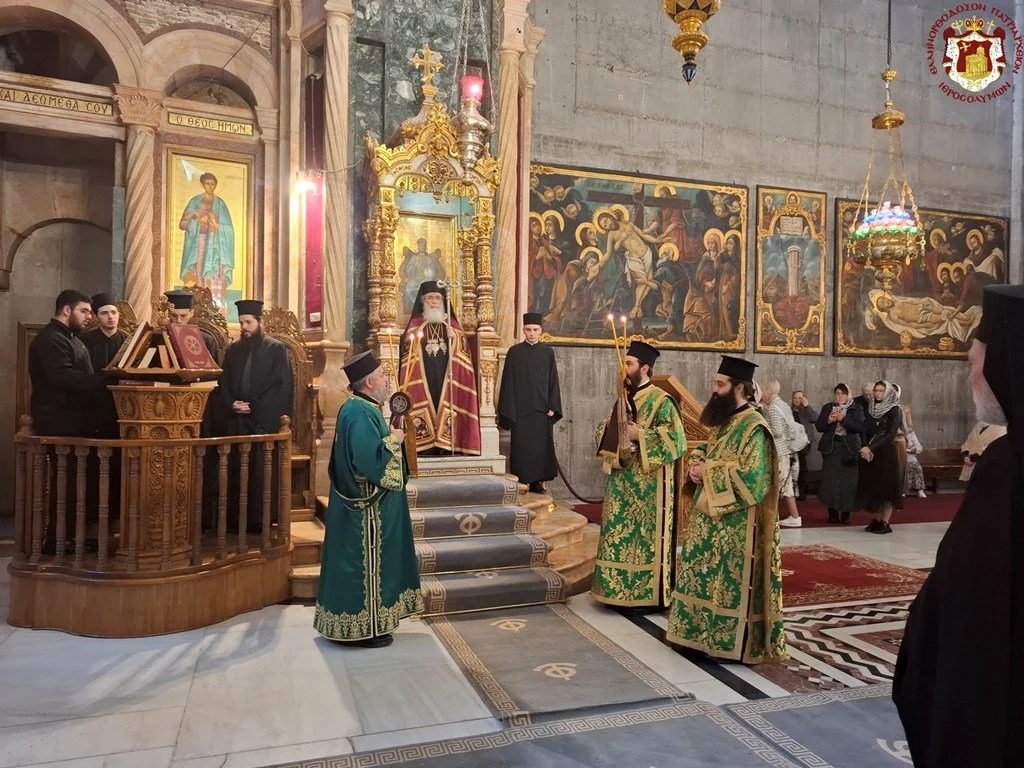 The Sunday of the Veneration of the Cross at The Greek Orthodox Patriarchate of Jerusalem