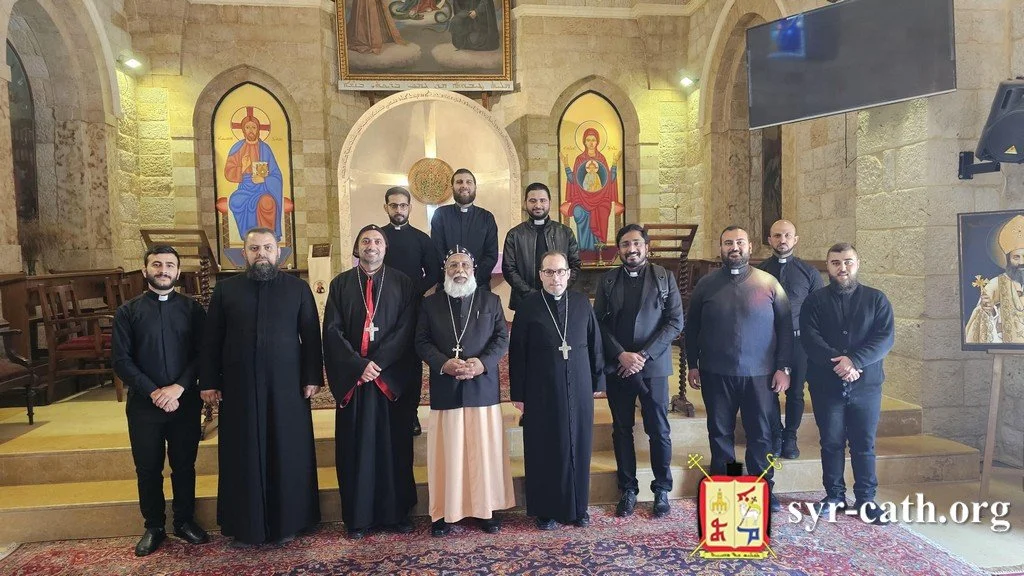 غبطة الكردينال مار باسيليوس اقليميس يزور إكليريكية سيّدة النجاة البطريركية بدير الشرفة والبيت الأمّ للراهبات الأفراميات