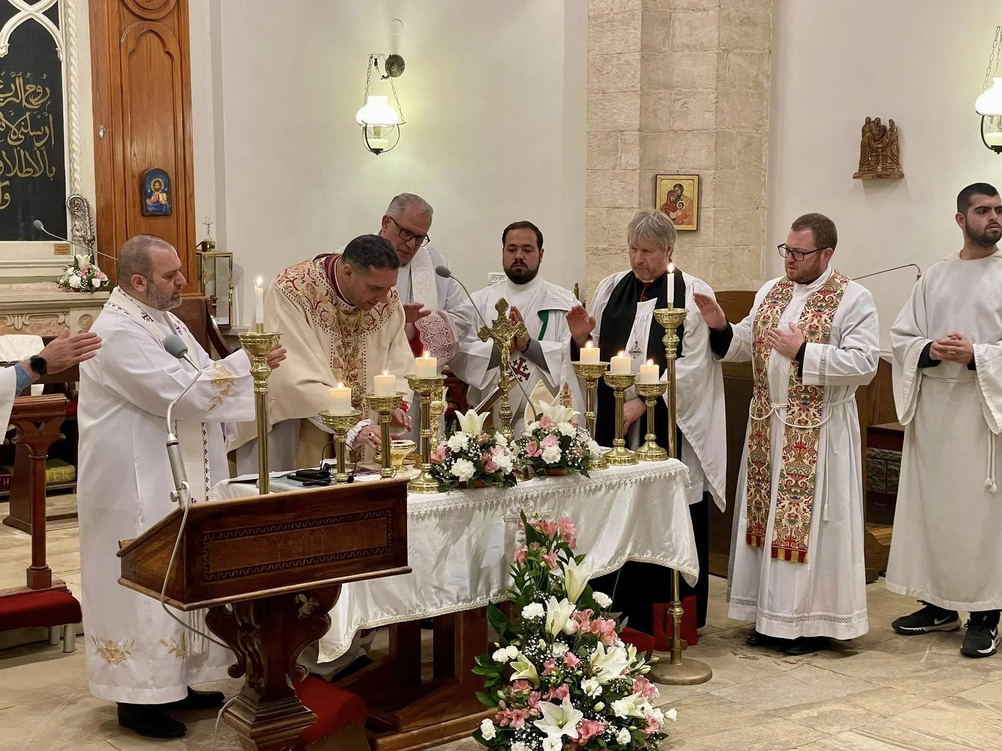 كنيسة المسيح الأنچليكانيّة تحتفل بعيد البشارة بحضور رئيس الأساقفة حسام نعوم