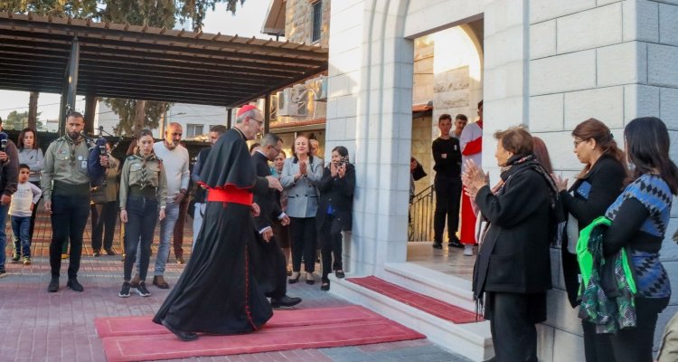 His Beatitude Patriarch Cardinal Pierbattista Pizzaballa presides over the restoration and Renovation of Our Lady of Sorrows Church – Aboud
