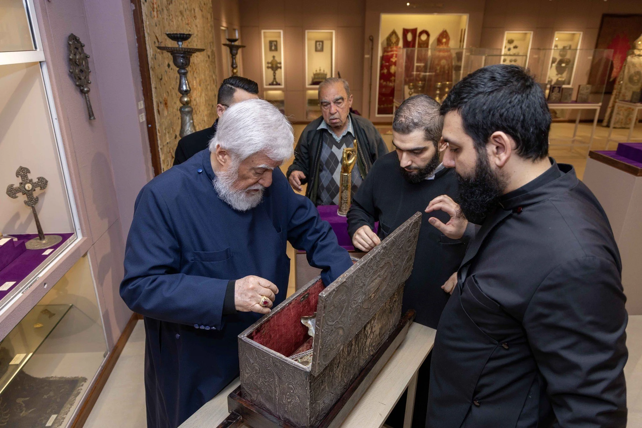 The Unveiling of the Sacred Relic of St. Gregory the Illuminator