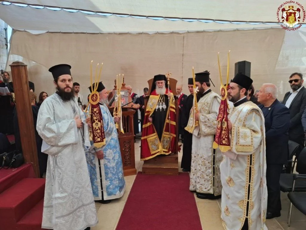 بطريركيّة القدس للروم الأرثوذكس تحتفل بعيد بشارة والدة الإله الفائق قدسها