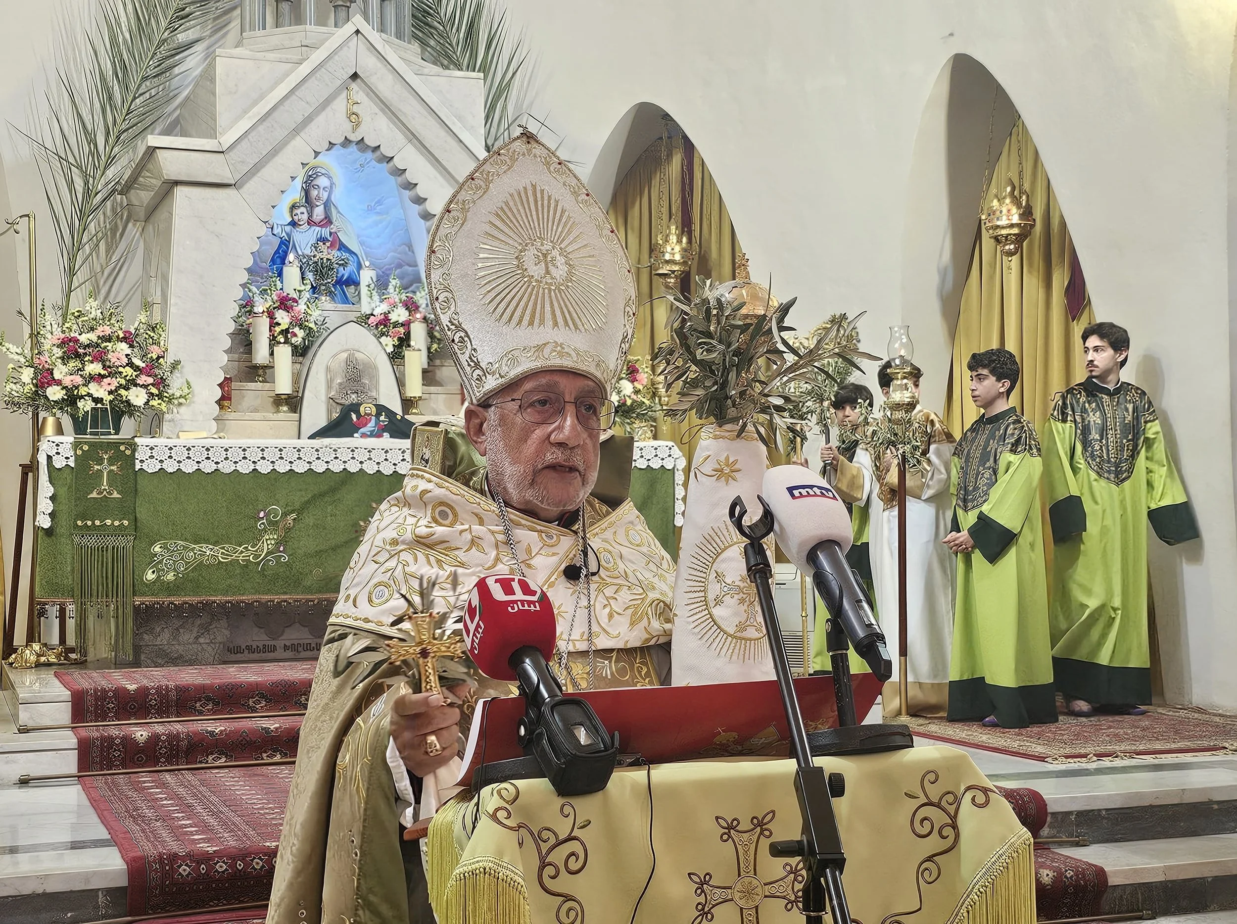 غبطة البطريرك روفائيل بدروس الحادي والعشرون ميناسيان:اليوم نصرخ بأعلى أصواتنا خلصنا يا اتي باسم الرب... خلص وطننا من الفساد