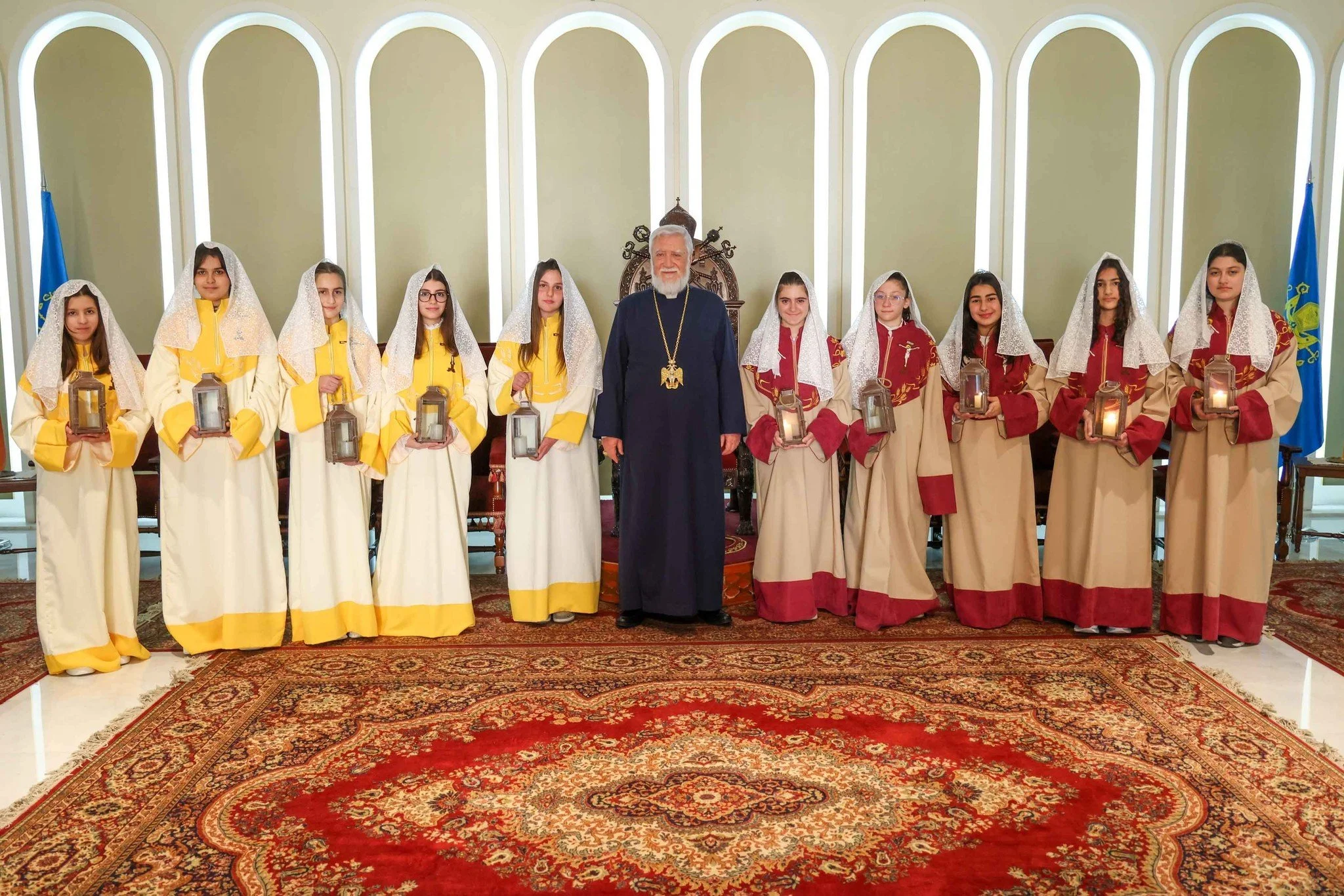 Commemoration of the Parable of the Ten Maidens in Antelias