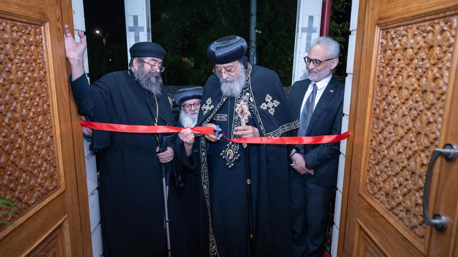 His Holiness Pope Tawadros II Inaugurates St. Mina Service Complex in Bucharest as the First Pastoral Event in Romania