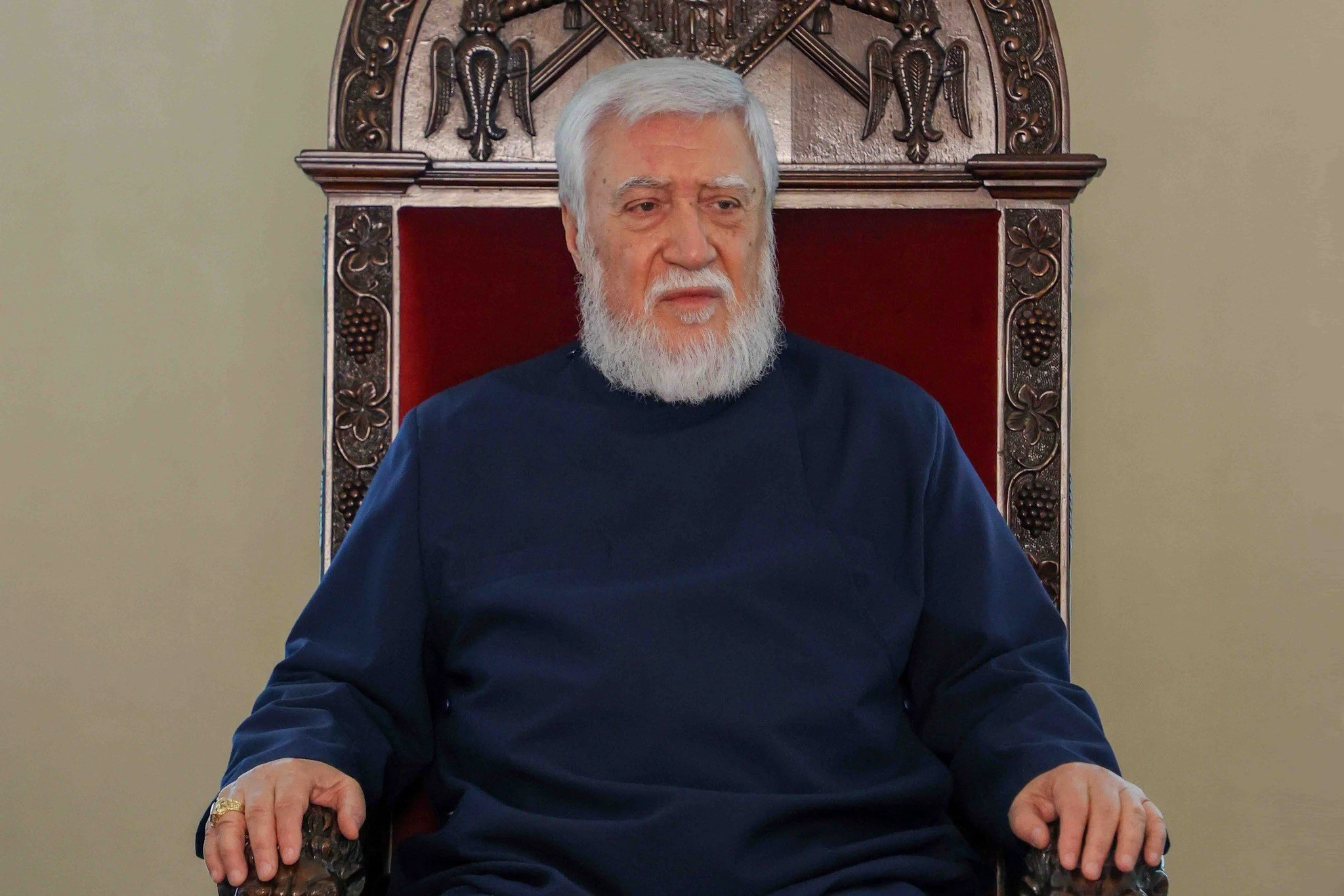 His Holiness Aram I departs for Jordan