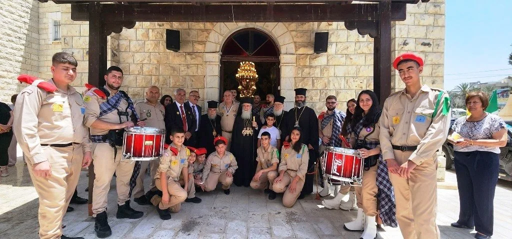 Pastoral visit of His Beatitude Patriarch Theophilos III to Reineh