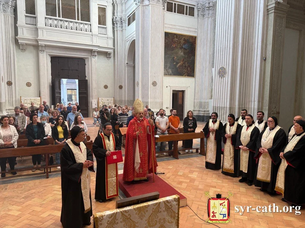 غبطة البطريرك مار اغناطيوس يوسف الثالث يونان يحتفل بالقداس لوفود الحجّاج من الكنيسة السريانية بمناسبة يوبيل سنة الرجاء، روما
