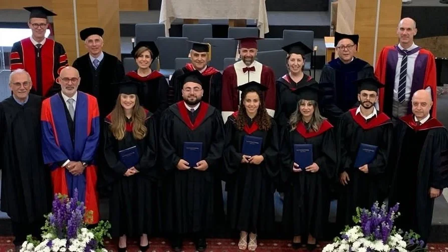 The Near East School of Theology (NEST) hold this year's commencement ceremony for five graduates with the Presence of Rev. Dr. Paul Haidostian