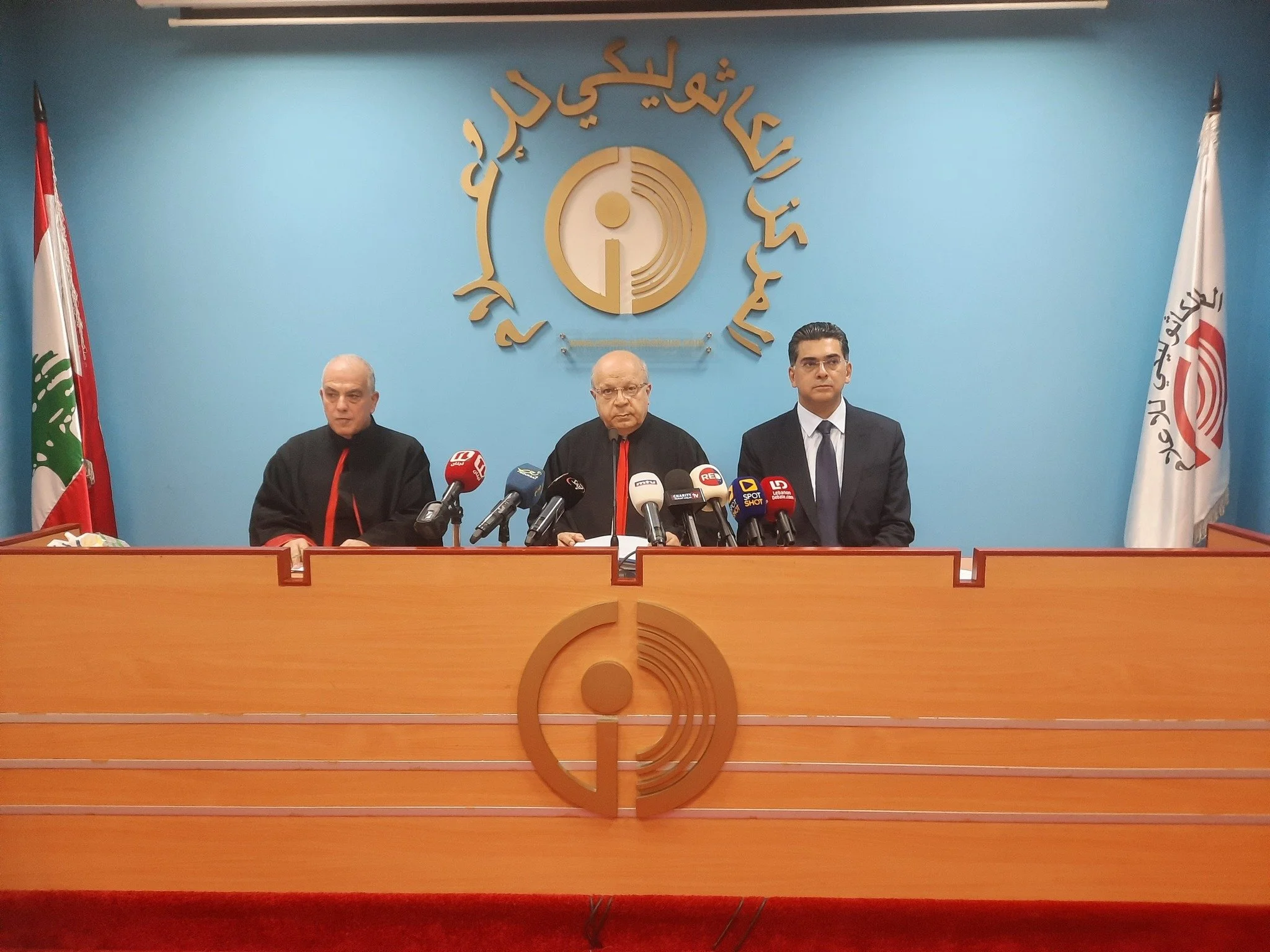 مؤتمر صحفي برئاسة سيادة المطران انطوان نبيل العنداري للإعلان عن رسالة قداسة البابا فرنسيس بمناسبة اليوم العالمي لوسائل الإعلام التاسع والخمسين