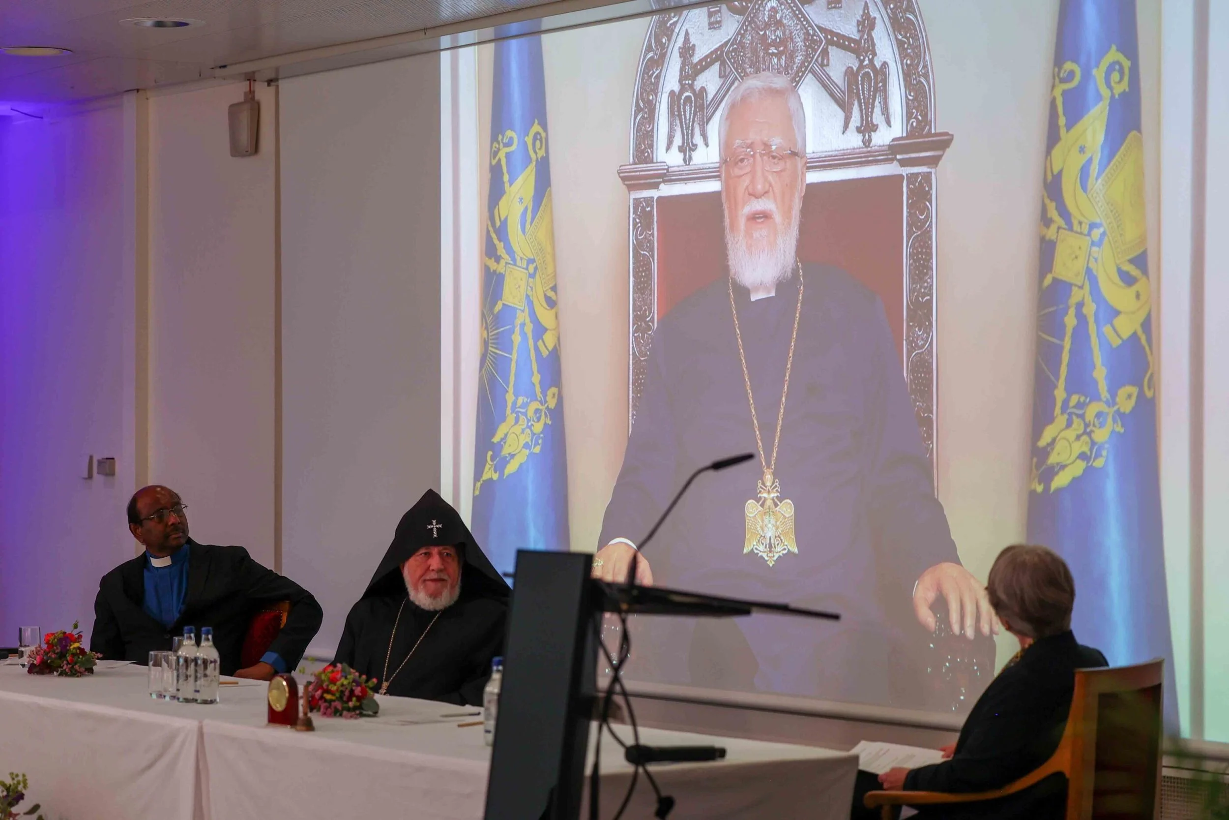 His Holiness Catholicos Aram I Addressed the Opening Session of the Armenian Heritage Conference