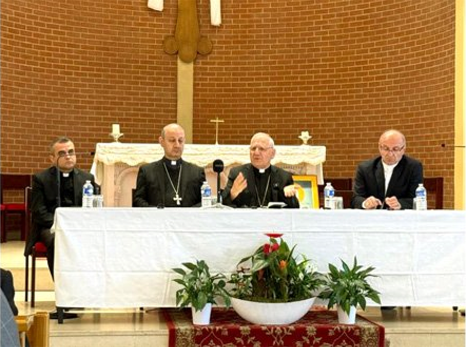 لقاء غبطة البطريرك الكاردينال لويس روفائيل ساكو بكلدان فرنسا: وحدتنا قوتنا