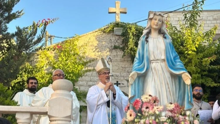 غبطة البطريرك الكاردينال بييرباتيستا بيتسابالا يترأس احتفالات رعية الزبابدة بعيد شفيعتها