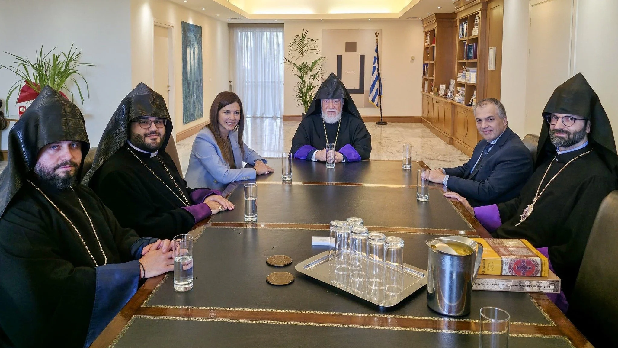 His Holiness Catholicos Aram I Continues his Pontifical Visit in Greece