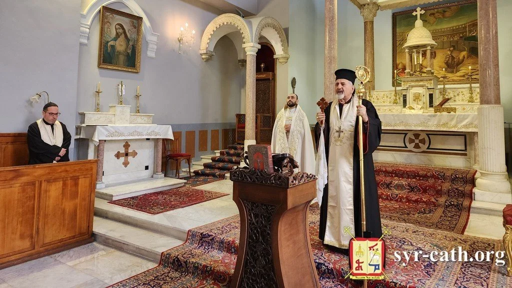 غبطة البطريرك مار اغناطيوس يوسف الثالث يونان يترأّس قداس الأحد السادس بعد القيامة والتالي لعيد الصعود
