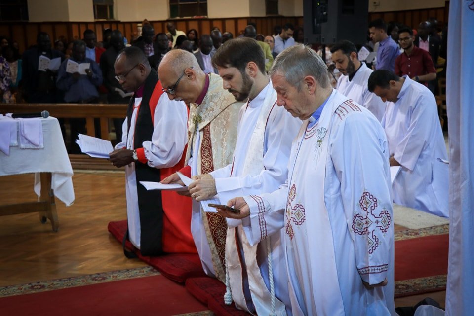 خلال صلوات القدّاس الإلهي