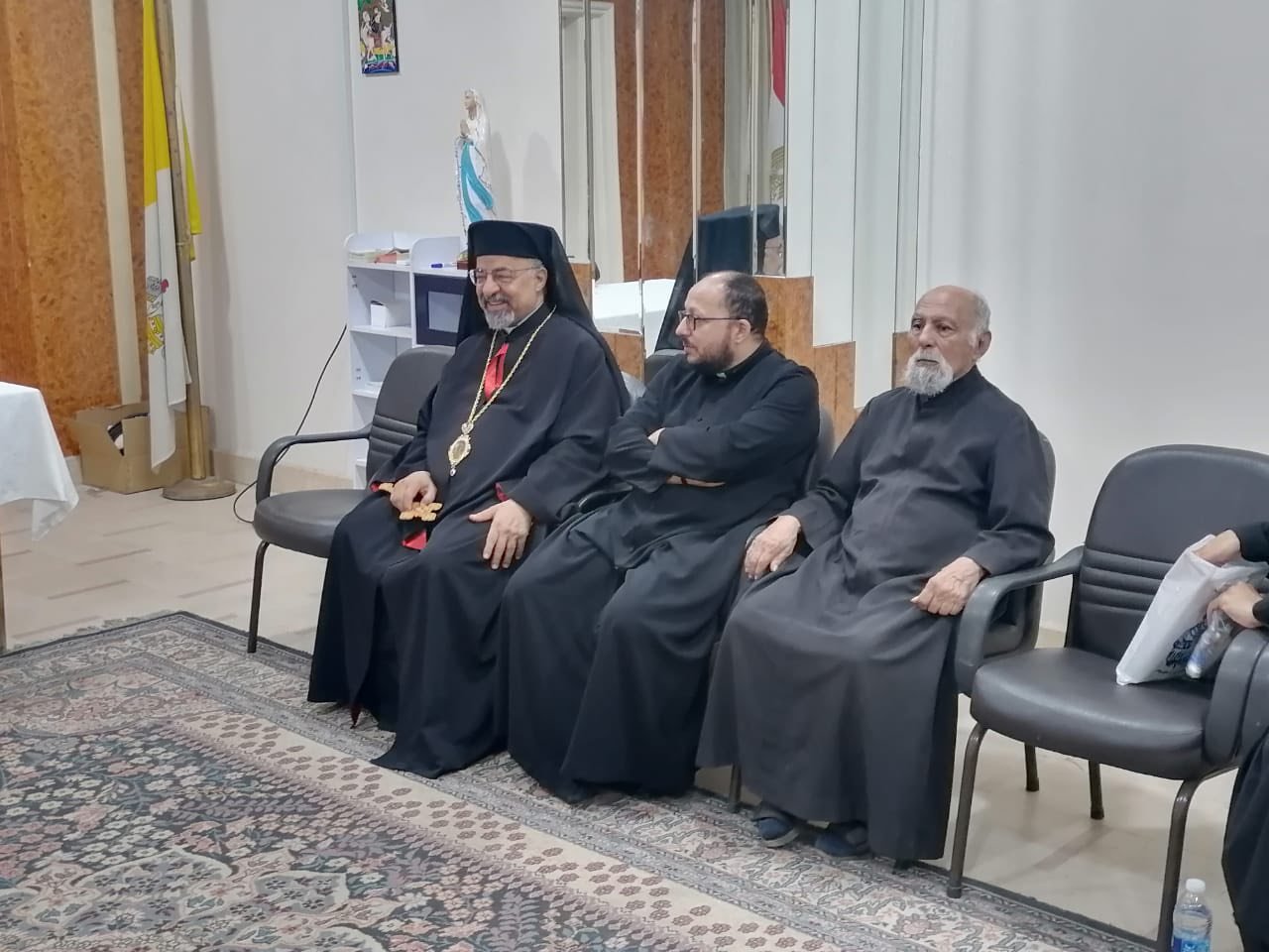 غبطة البطريرك الأنبا إبراهيم إسحق يلتقي كهنة الإيبارشيّة البطريركيّة