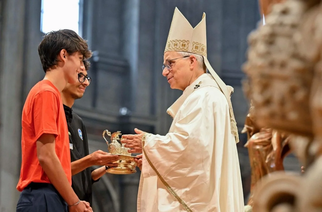 قداسة البابا لاوُن الرابع عشر في القدّاس الإلهي بمناسبة عيد الثالوث الأقدس ويوبيل الرياضة: الرياضة هي انعكاس لمحبة اللّه الثالوث