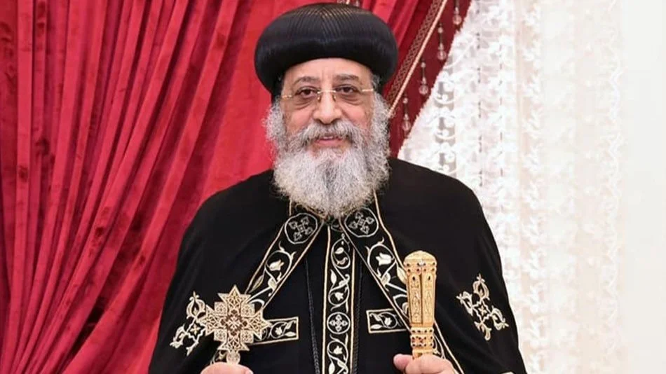 الكنيسة القبطية الأرثوذكسية تزف شهداء كنيسة القديس إلياس في سوريا إلى فردوس النعيم